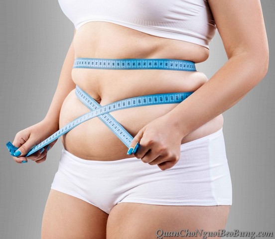 phụ nữ càng có tuổi càng dễ béo bụng